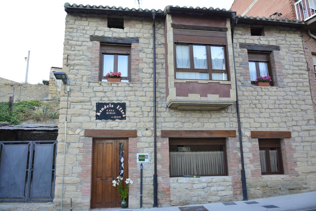 Casa Rural Kandela Etxea La puebla de Labarca Exteriér fotografie