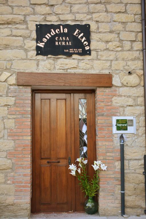 Casa Rural Kandela Etxea La puebla de Labarca Exteriér fotografie